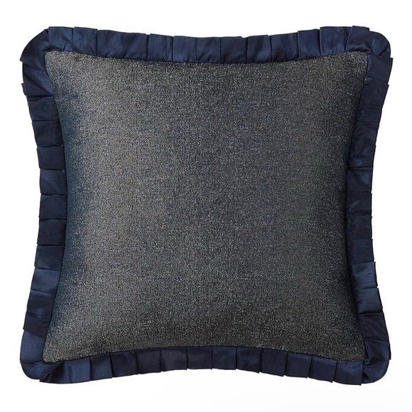 Beautiful Waterford 5 piece comforter set Navy - Picture 6 of 6